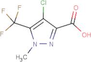 4-Chloro-1-methyl-5-(trifluoromethyl)-1H-pyrazole-3-carboxylic acid
