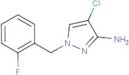4-Chloro-1-(2-fluorobenzyl)-1H-pyrazol-3-amine