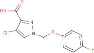4-Chloro-1-[(4-fluorophenoxy)methyl]-1H-pyrazole-3-carboxylic acid