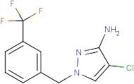 4-Chloro-1-[3-(trifluoromethyl)benzyl]-1H-pyrazol-3-amine