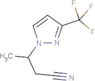 3-[3-(Trifluoromethyl)-1H-pyrazol-1-yl]butanenitrile