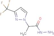 2-[3-(Trifluoromethyl)-1H-pyrazol-1-yl]propanehydrazide