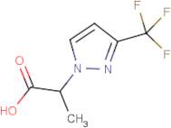 2-[3-(Trifluoromethyl)-1H-pyrazol-1-yl]propanoic acid