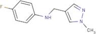 4-Fluoro-N-[(1-methyl-1H-pyrazol-4-yl)methyl]aniline
