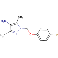 1-[(4-Fluorophenoxy)methyl]-3,5-dimethyl-1H-pyrazol-4-amine