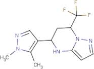 5-(1,5-Dimethyl-1H-pyrazol-4-yl)-7-(trifluoromethyl)-4,5,6,7-tetrahydropyrazolo[1,5-a]pyrimidine