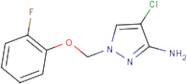 4-Chloro-1-[(2-fluorophenoxy)methyl]-1H-pyrazol-3-amine