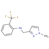 N-[(1-Methyl-1H-pyrazol-3-yl)methyl]-2-(trifluoromethyl)aniline