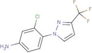 3-Chloro-4-[3-(trifluoromethyl)-1H-pyrazol-1-yl]aniline