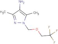 3,5-Dimethyl-1-[(2,2,2-trifluoroethoxy)methyl]-1H-pyrazol-4-amine