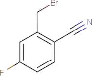 2-(Bromomethyl)-4-fluorobenzonitrile