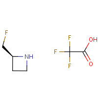 (2S)-2-(Fluoromethyl)azetidine; trifluoroacetic acid