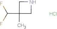 3-(Difluoromethyl)-3-methylazetidine hydrochloride