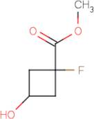 Methyl 1-fluoro-3-hydroxycyclobutane-1-carboxylate