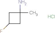 3-Fluoro-1-methylcyclobutan-1-amine hydrochloride