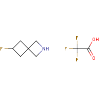 6-Fluoro-2-azaspiro[3.3]heptane; trifluoroacetic acid