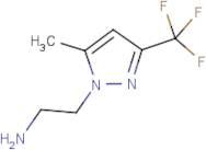 2-[5-Methyl-3-(trifluoromethyl)-1H-pyrazol-1-yl]ethanamine