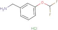 1-[3-(Difluoromethoxy)phenyl]methanamine hydrochloride