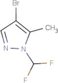 4-Bromo-1-(difluoromethyl)-5-methyl-1H-pyrazole