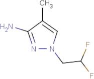 1-(2,2-Difluoroethyl)-4-methyl-1H-pyrazol-3-amine