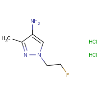 1-(2-Fluoroethyl)-3-methyl-1H-pyrazol-4-amine dihydrochloride