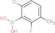 2-Chloro-6-fluoro-5-methylphenylboronic acid