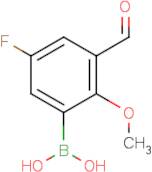 5-Fluoro-3-formyl-2-methoxyphenylboronic acid