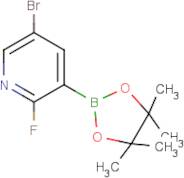 5-Bromo-2-fluoropyridine-3-boronic acid, pinacol ester