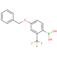 4-Benzyloxy-2-trifluoromethylphenylboronic acid