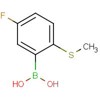 5-Fluoro-2-(methylthio)phenylboronic acid