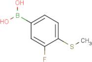 3-Fluoro-4-(methylthio)phenylboronic acid