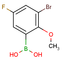 3-Bromo-5-fluoro-2-methoxyphenylboronic acid