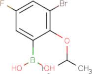 3-Bromo-5-fluoro-2-isopropoxyphenylboronic acid