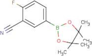 3-Cyano-4-fluorophenylboronic acid, pinacol ester