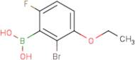 2-Bromo-3-ethoxy-6-fluorophenylboronic acid