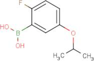 [2-Fluoro-5-(1-methylethoxy)phenyl]boronic acid