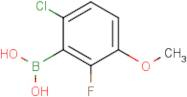 6-Chloro-2-fluoro-3-methoxyphenylboronic acid