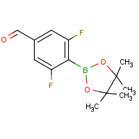 3,5-Difluoro-4-(4,4,5,5-tetramethyl-1,3,2-dioxaborolan-2-yl)benzaldehyde