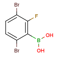 3,6-Dibromo-2-fluorophenylboronic acid