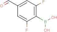2,6-Difluoro-4-formylphenylboronic acid