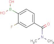 4-(Dimethylcarbamoyl)-2-fluorophenylboronic acid