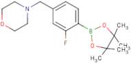 2-Fluoro-4-(morpholinomethyl)phenylboronic acid, pinacol ester