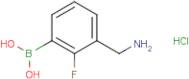 3-(Aminomethyl)-2-fluorophenylboronic acid hydrochloride