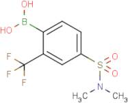 4-(N,N-Dimethylsulfamoyl)-2-trifluoromethylphenylboronic acid