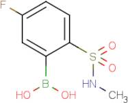 5-Fluoro-2-(N-methylsulfamoyl)phenylboronic acid