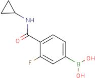N-Cyclopropyl 4-borono-2-fluorobenzamide