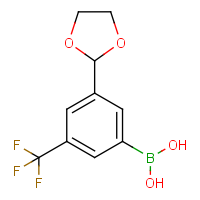 3-(1,3-Dioxolan-2-yl)-5-(trifluoromethyl)phenylboronic acid