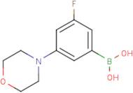 3-Fluoro-5-morpholinophenylboronic acid