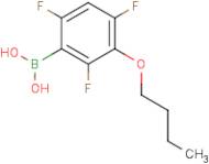 3-Butoxy-2,4,6-trifluorophenylboronic acid