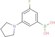 3-Fluoro-5-pyrrolidinophenylboronic acid